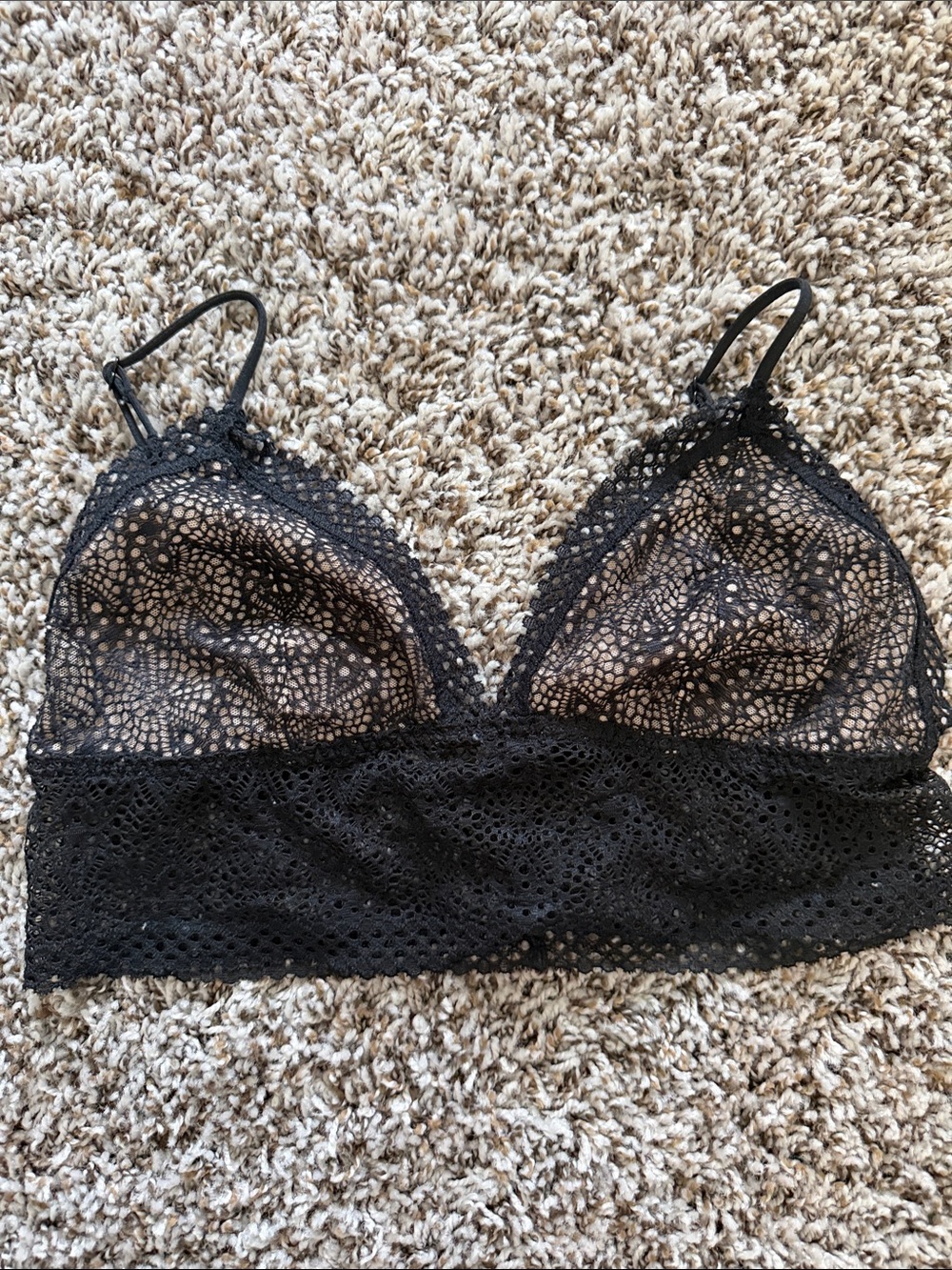 Victoria's Secret Black Lace Bralette